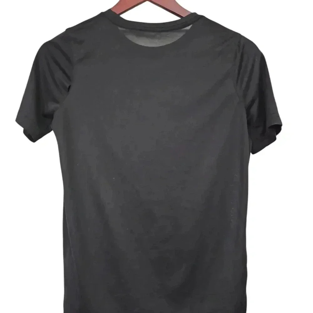 Nike Black Skater Logo Running Youth Tee Sz Lg - Picture 2 of 5